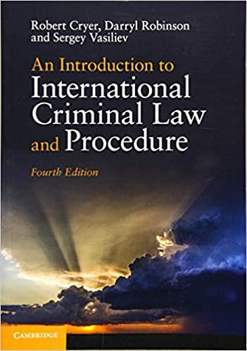 An Introduction to International Criminal Law and Procedure indir