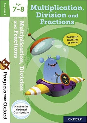 Progress with Oxford: Multiplication, Division and Fractions Age 7-8 indir