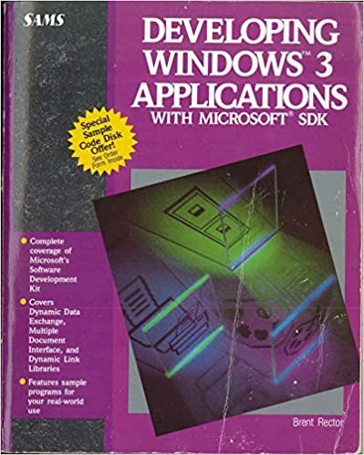 Developing Windows 3 Applications With Microsoft Sdk