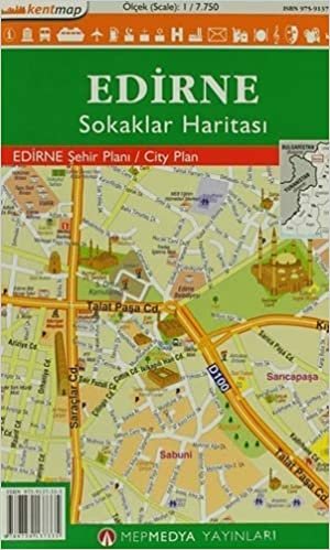 Edirne Sokaklar Haritası: Edirne Şehir Planı / City Plan