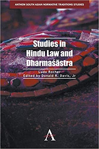 Studies in Hindu Law and Dharmaśāstra (Anthem South Asian Normative Traditions Studies)