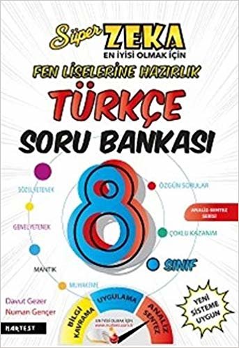 Nar Test 8. Sınıf Süper Zeka Fen Liselerine Hazırlık Türkçe Soru Bankası-YENİ