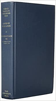 Volume 23: With Sir Horace Mann, VII: v. 23 (The Yale Edition of Horace Walpole's Correspondence) indir