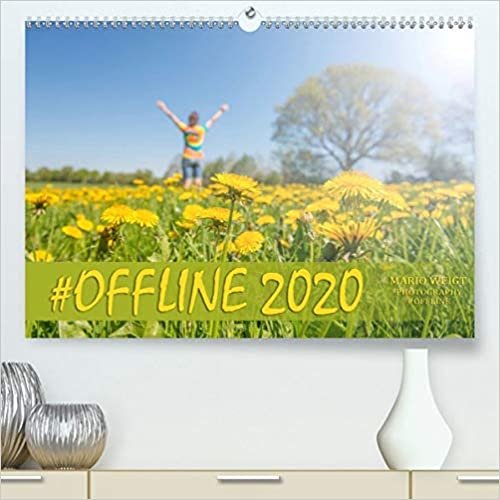 #OFFLINE(Premium, hochwertiger DIN A2 Wandkalender 2020, Kunstdruck in Hochglanz): Es gibt ein Leben neben dem Internet. (Monatskalender, 14 Seiten )