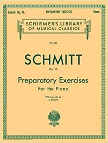 Preparatory Exercises for the Piano, Op. 16 (Schirmer's Library of Musical Classics)