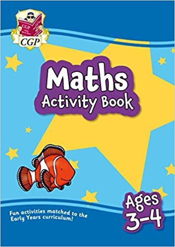 New Maths Home Learning Activity Book for Ages 3-4 (CGP Primary Fun Home Learning Activity Books) indir