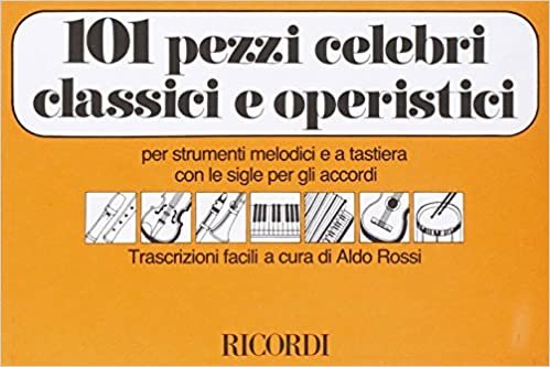 101 Pezzi Celebri Classici E Operistici Flûte a Bec