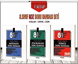 8.Sınıf Koz Soru Bankası Seti 3 Kitap Gama Okul Yayınları