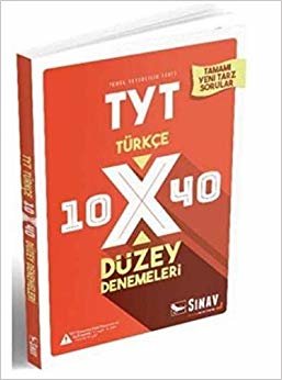 Sınav TYT Türkçe 10x40 Düzey Denemeleri-YENİ