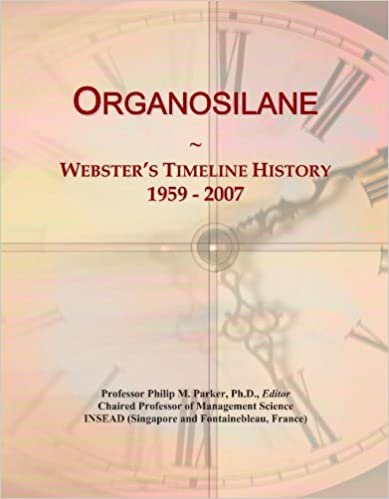 Organosilane: Webster's Timeline History, 1959 - 2007