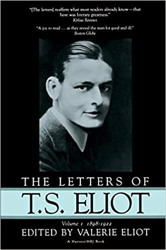 Letters Of T.S. Eliot: Vol. 1, 1898-1922 (Letters of T. S. Eliot, 1898-1922): 001