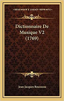 Dictionnaire De Musique V2 (1769)