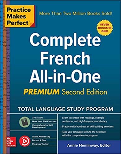 Practice Makes Perfect: Complete French All-in-One, Second Edition indir