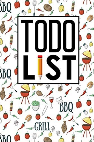 To Do List: Daily Task Book, To Do List And Notes, Simple To Do List, To Do Notepad, Agenda Notepad For Men, Women, Students & Kids, Cute BBQ Cover: Volume 90 (To Do List Notebook)