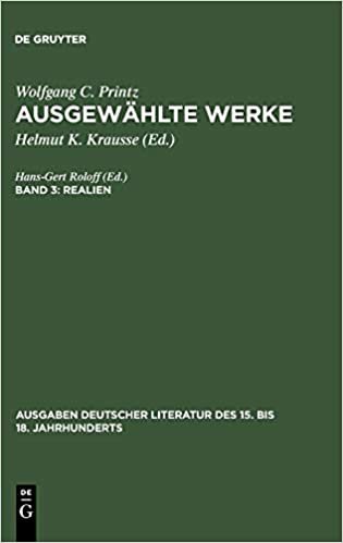 Realien (Ausgaben Deutscher Literatur Des 15. Bis 18. Jahrhunderts)