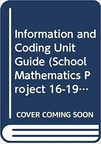 Information and Coding Unit Guide (School Mathematics Project 16-19)