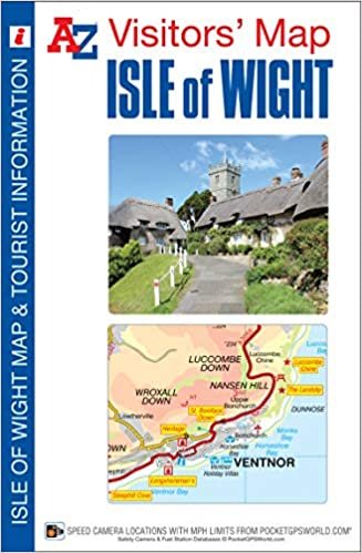 Isle of Wight Visitors Map (A-Z Visitors Map)
