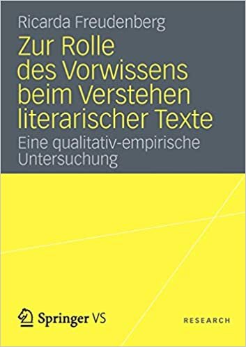 Zur Rolle des Vorwissens beim Verstehen literarischer Texte: Eine qualitativ-empirische Untersuchung