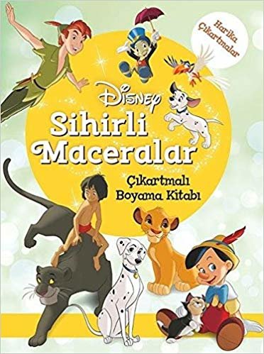 Disney Sihirli Maceralar: Çıkartmalı Boyama Kitabı