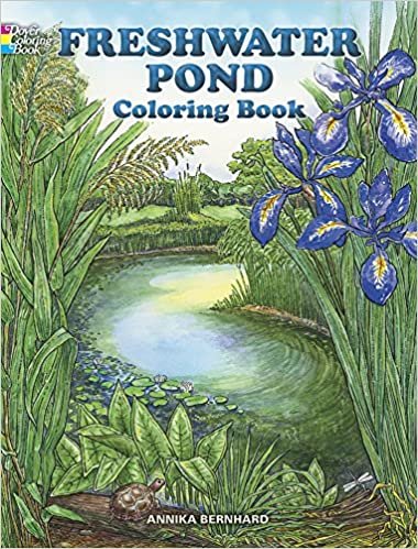 Freshwater Pond Coloring Book (Dover Nature Coloring Book) indir