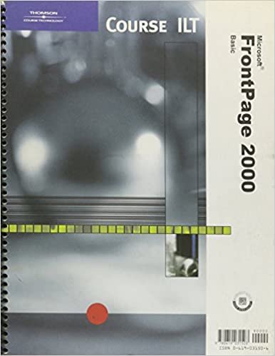 Microsoft Frontpage 2000: Module 1 (Course ILT Series)