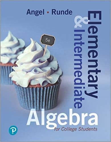 Elementary and Intermediate Algebra for College Students (What's New in Developmental Math)