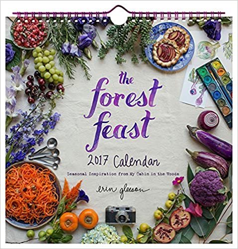 Forest Feast 2017 Wall Calendar