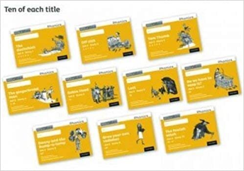 Read Write Inc. Phonics: Black and White Yellow Set 5 Storybooks Pack of 100