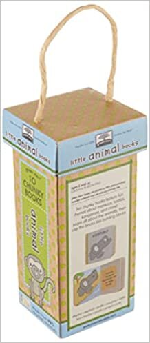Green Start Book Towers: Little Animal Books: 10 Chunky Books Made from 98% Recycled Materials