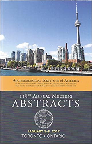 Archaeological Institute of America 118th Annual Meeting Abstracts: Volume 40 (Aia Abstracts) indir