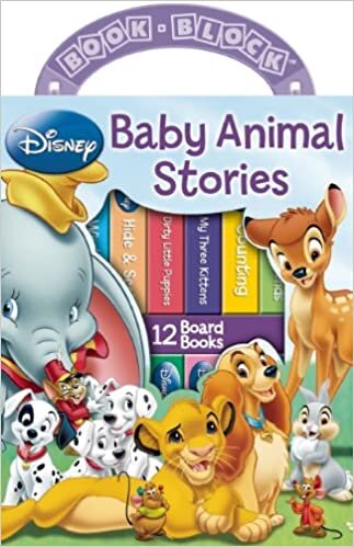 Disney: Baby Animal Stories: 12 Board Books