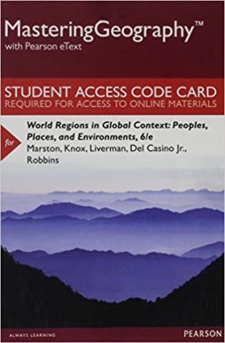 World Regions in Global Context eText Access Card: Peoples, Places, and Environments indir