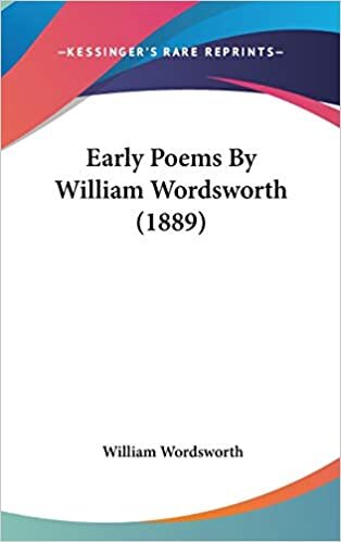 Early Poems By William Wordsworth (1889)