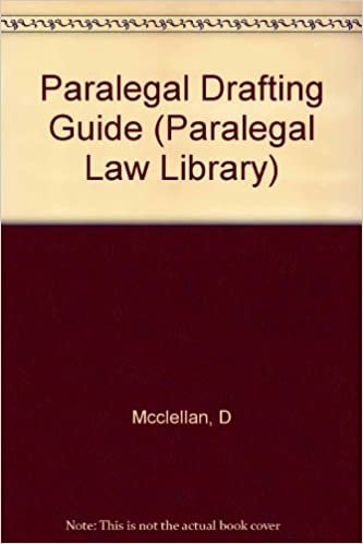 Paralegal Drafting Guide (Paralegal Law Library)