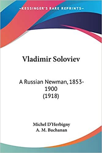 Vladimir Soloviev: A Russian Newman, 1853-1900 (1918) indir
