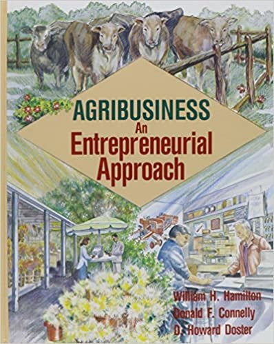 Agribusiness: An Entrepreneurial Approach