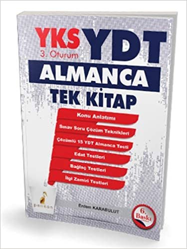 YKS 3.Oturum YDT Almanca Tek Kitap indir