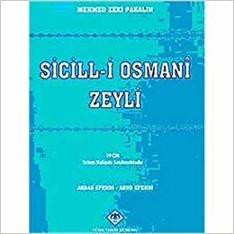 Sicill-i Osmani Zeyli (19 Cilt Takım)