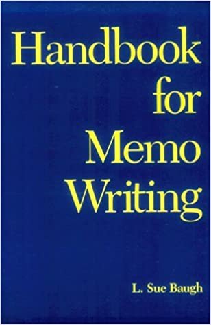 Handbook for Memo Writing indir