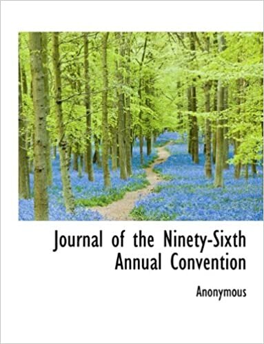 Journal of the Ninety-Sixth Annual Convention