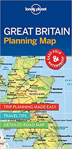 Lonely Planet Great Britain Planning Map indir