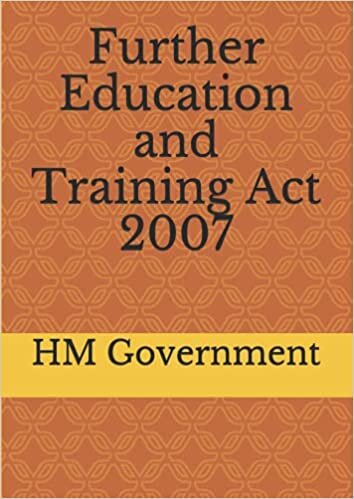Further Education and Training Act 2007 indir