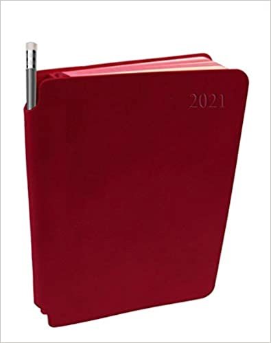 Trötsch Taschenkalender 2021 A6 Berry: mit Stiftfach