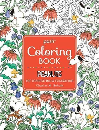 Posh Adult Coloring Book: Peanuts for Inspiration & Relaxation indir