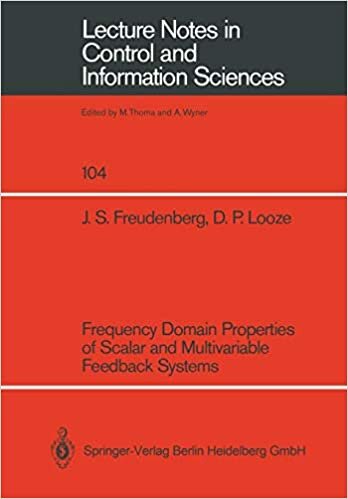 Frequency Domain Properties of Scalar and Multivariable Feedback Systems (Lecture Notes in Control and Information Sciences (104), Band 104)
