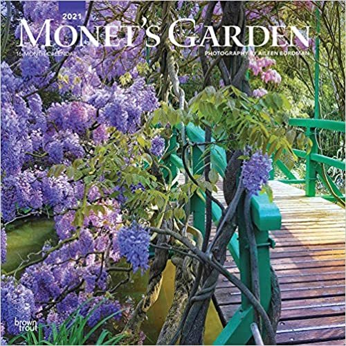 Monet's Garden - Monets Garten 2021 - 18-Monatskalender indir