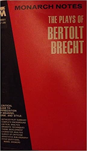 The Plays of Bertolt Brecht