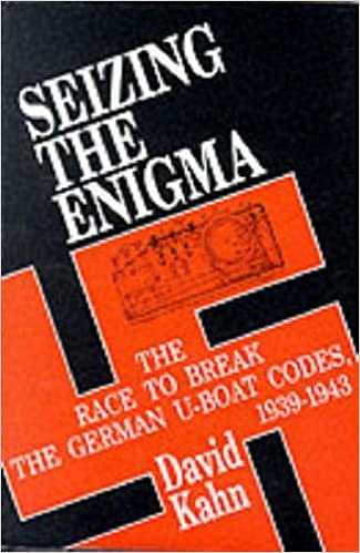 Seizing the Enigma: Race to Break the German U-boat Codes, 1939-43