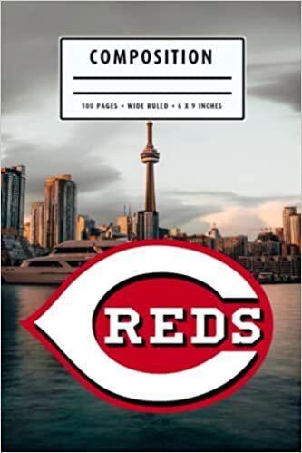 Weekly Planner Composition : Cincinnati Reds Notebook- To My Baseball Son , To My Baseball Dad - Baseball Notebook #6