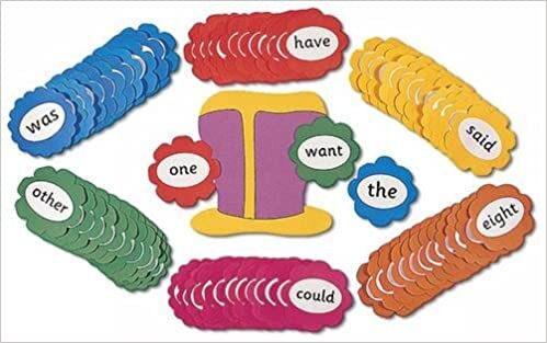 Jolly Phonics Tricky Word Wall Flowers: In Precursive Letters indir